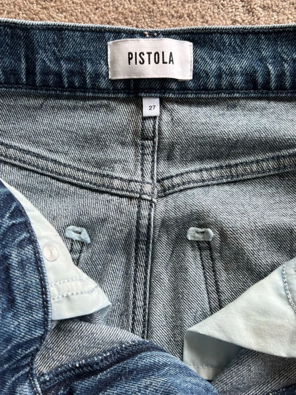pistola Cassie Super High Rise Straight Jean - Picture 3 of 8